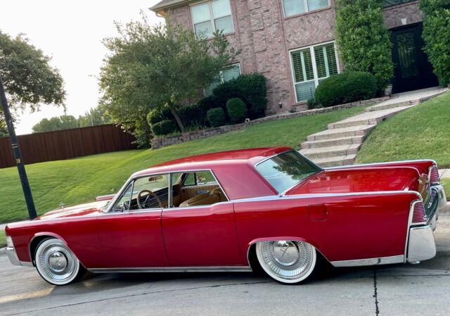 1965 lincoln continental sedan red rwd automatic