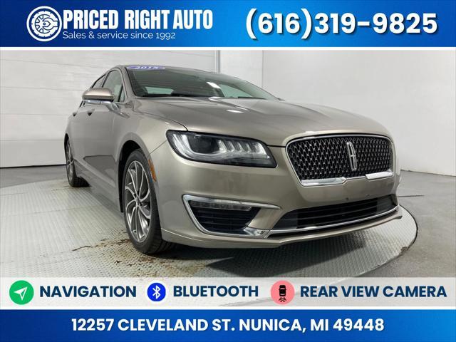 2018 lincoln mkz hybrid select