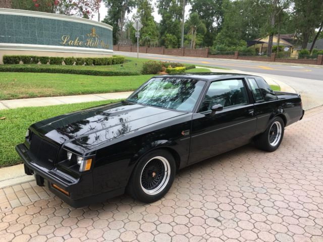1987 buick regal grand national 20k original miles one owner