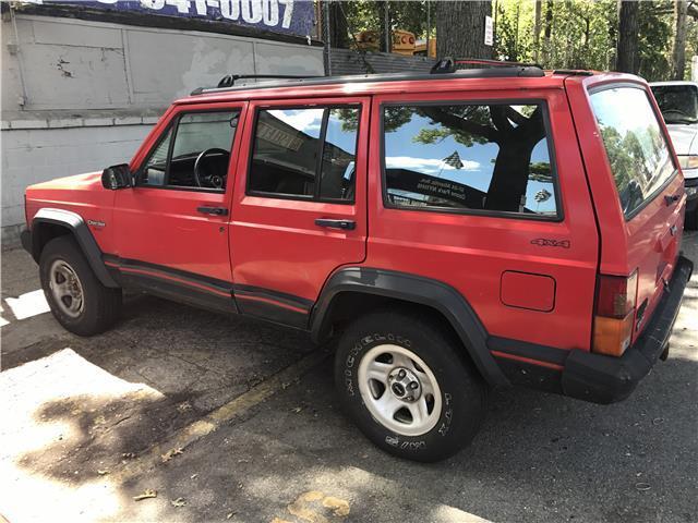 1994 jeep cherokee sport 139,870 miles red suv straight 6 cylinder engine auto