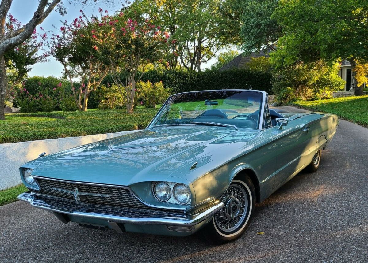 1966 thunderbird convertible ~ q-code 428 ~ a/c ~ sports roadster ~ stunning