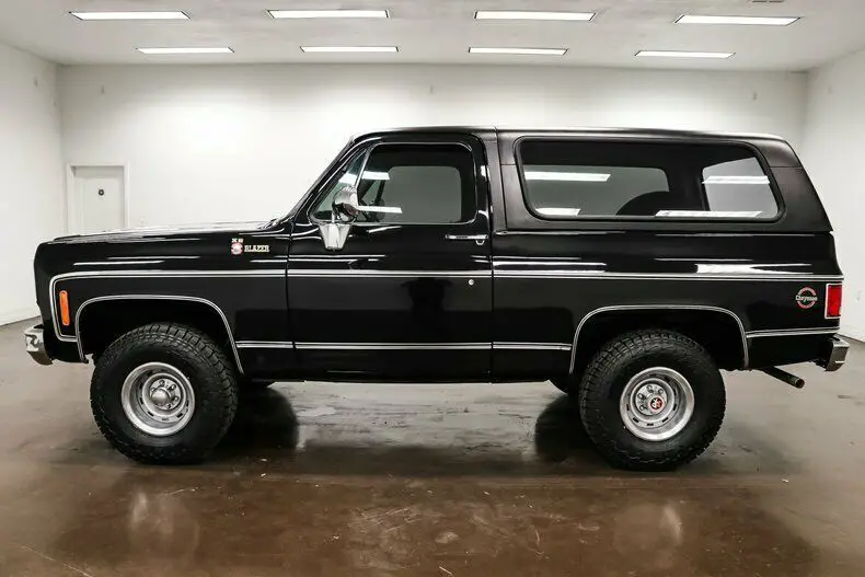1978 chevrolet blazer k5 52569 miles black suv 350 chevrolet v8 turbo 350