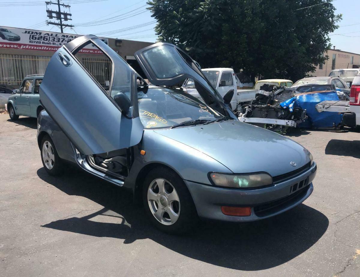 1991 toyota sera gull wing butterfly doors 1.5l 5e-fhe 4at 37000mi