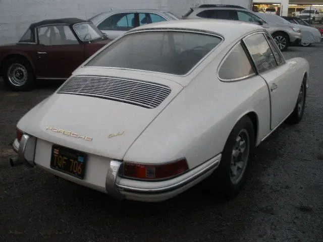 1966 porsche 911 2.0 litre coupe original california black plate car