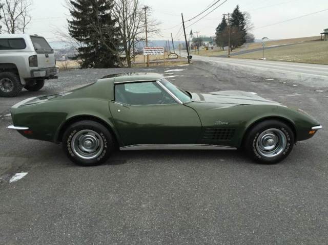 1970 chevrolet corvette coupe #s matching