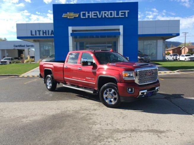 2018 gmc sierra 3500 4x4 crew cab denali for sale in helena, montana