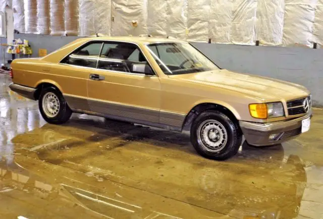 bought new in 1985 imported 1987 hot mercedes 500sec one owner who was a spy