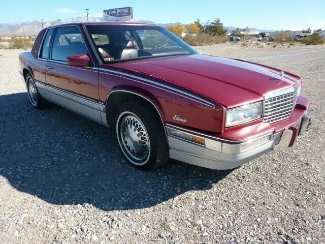 1989 cadillac eldorado biaritz original 64000 california rust free car very nice