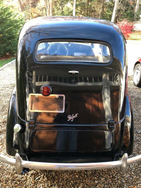 classic 1951 ford (english) prefect, four door sedan, (31,000 miles)