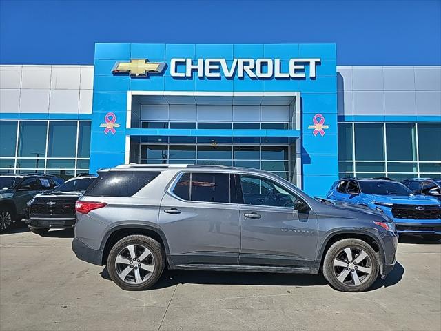 2018 chevrolet traverse lt leather