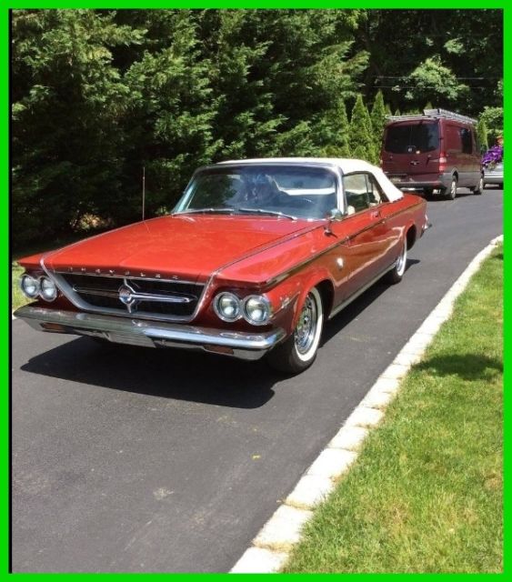 1963 chrysler 300 used automatic convertible motivated seller