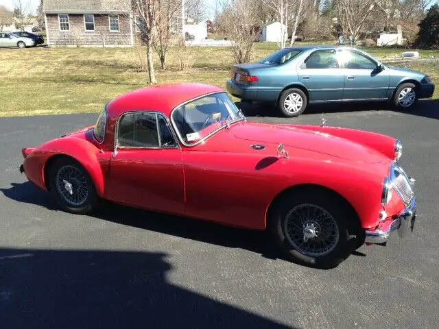 beautiful, restored, 1958 mga coupe, 1500