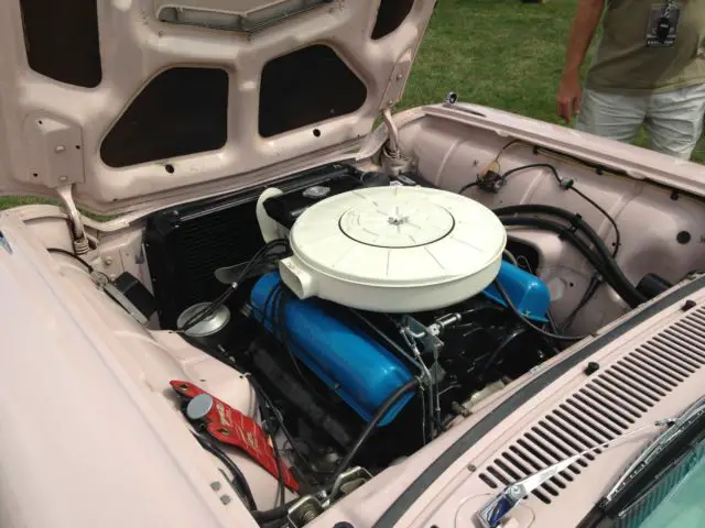 1959 thunderbird, 11,500 miles, flamingo pink