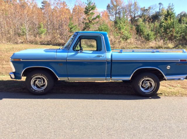 1973 ford f100 xlt short bed automatic 360 v8