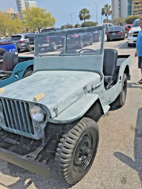 1946 jeep willys cj-2a rebuilt original engine only 12 miles no reserve!!