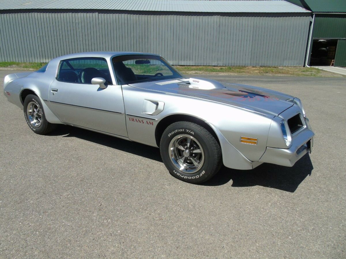 1976 pontiac trans am 400 automatic survivor