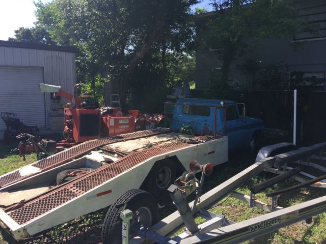 1964 chevrolet car hauler that has been abandon