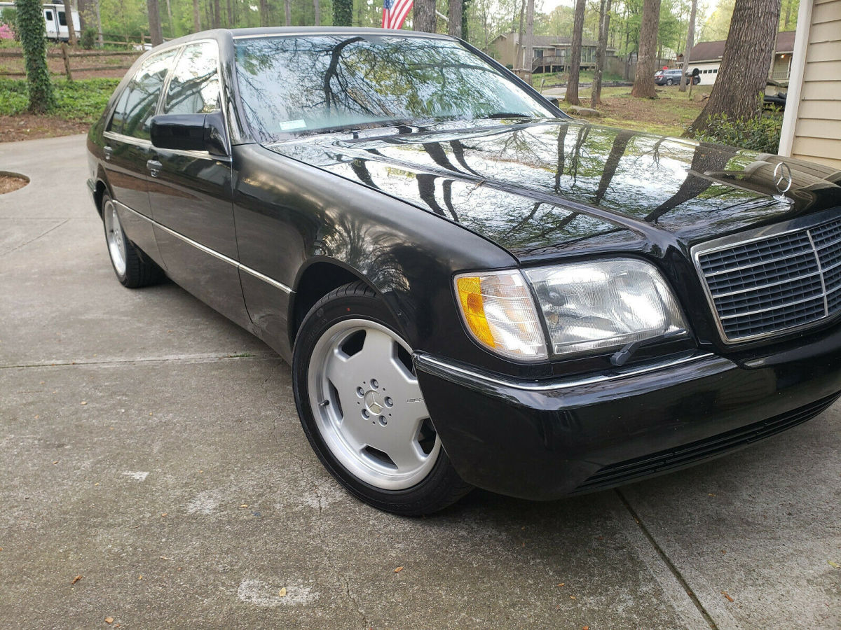 1993 mercedes 600sel, heated and reclining rear seats, power rear window shade