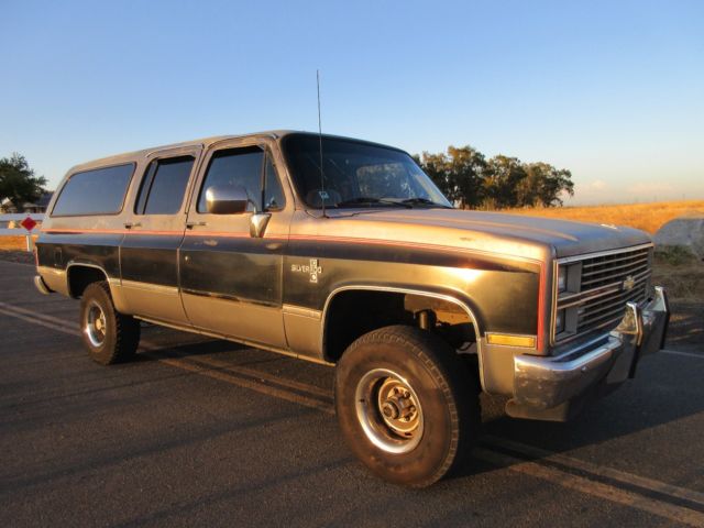 1988 chevrolet suburban 4x4 v1500