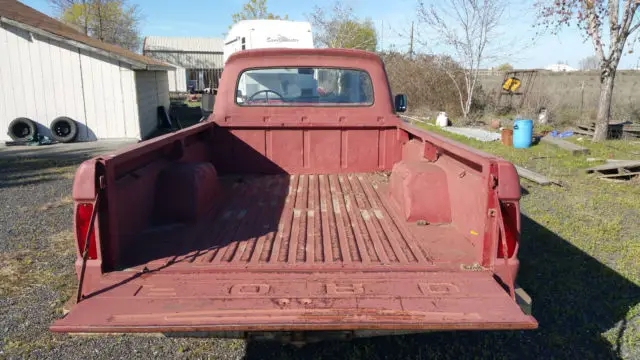 ford f-100 custom cab pick-up truck
