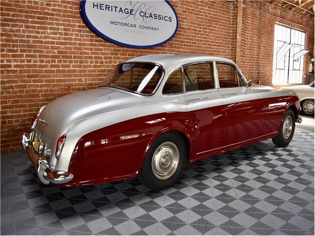 1960 bentley continental, silver over claret with 3929 miles available now!