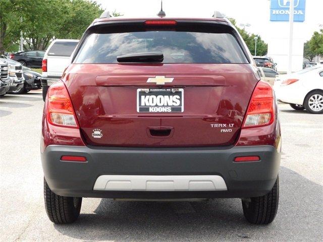 used 2016 chevrolet trax awd lt w/ 1lt clarksville, md 21029 for sale in clarksville, maryland