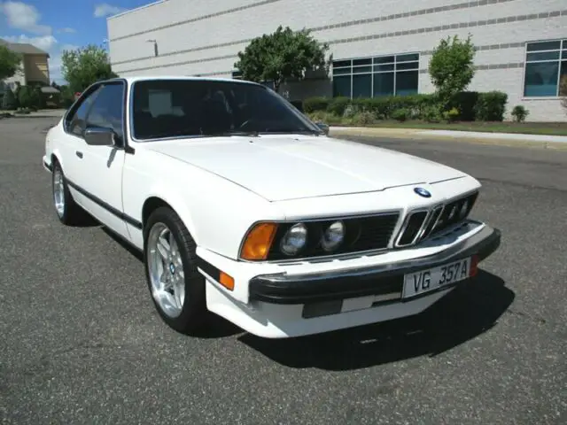 1983 bmw 633csi m6 look 18" m sport wheels sharp classiic euro coupe rare find