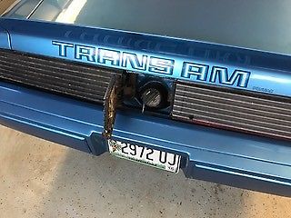 pontiac trans am with glasst tops, real nice driver blue eagle