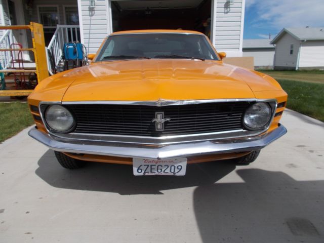 1970 mustang grabber - original paint