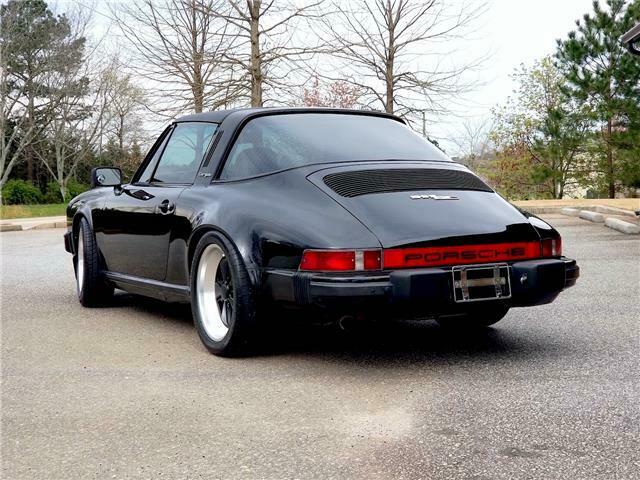 1980 porsche 911sc targa black on black