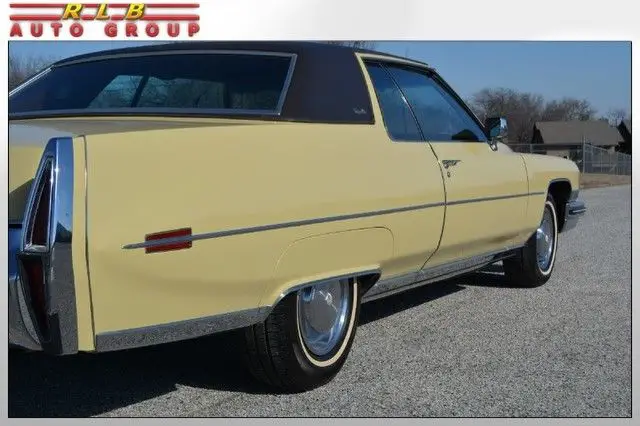 1973 coupe deville one owner 37,000 miles one of a kind a collector's dream!