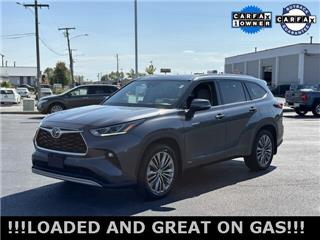 2021 Toyota Highlander hybrid platinum