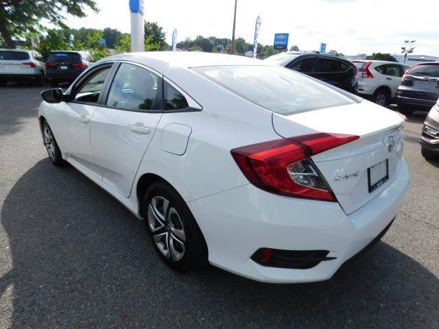used 2018 honda civic lx sedan silver spring, md 20904 for sale in silver spring, maryland