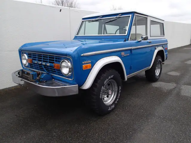 bahama blue bronco sport 4x4 302 v8 3 speed manual