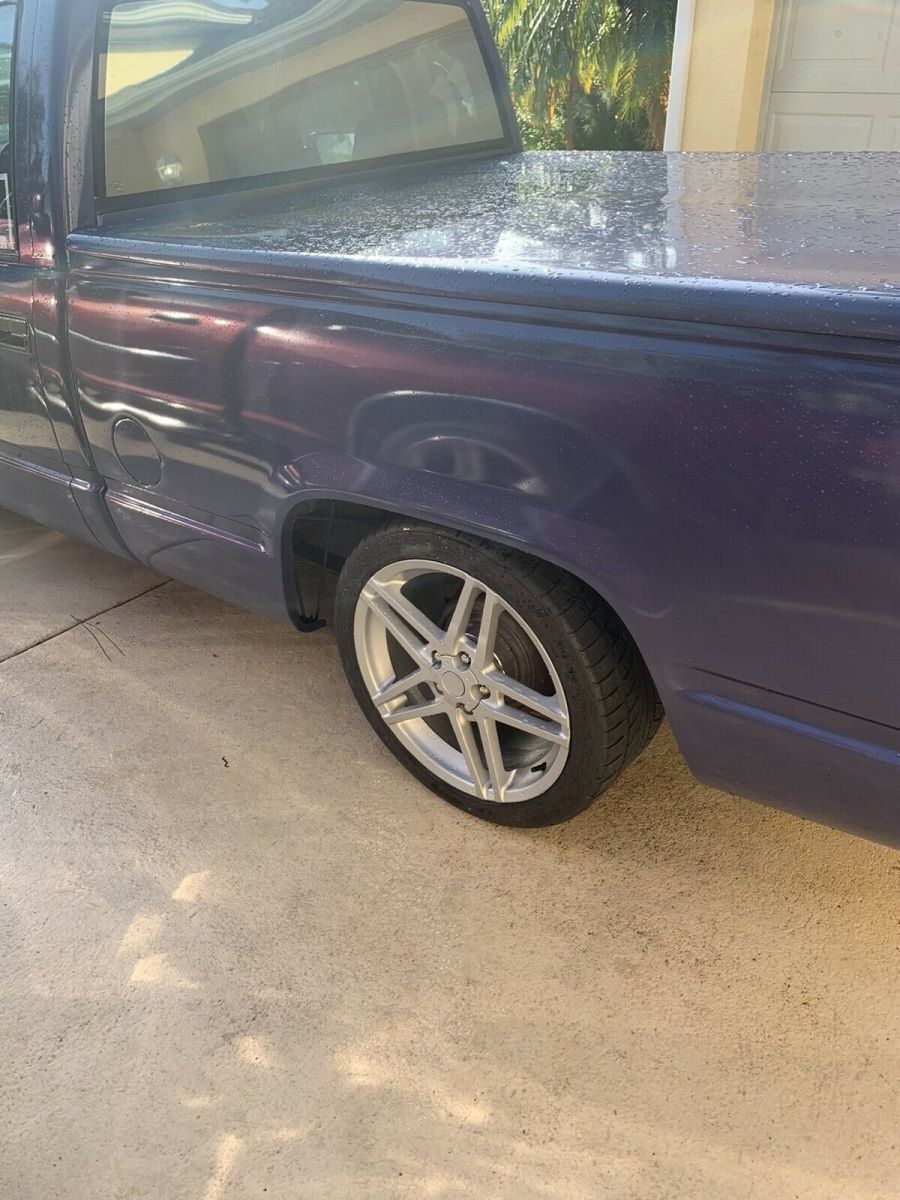 1988 chevrolet c1500 pickup blue rwd automatic c1500