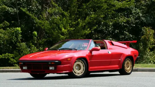1988 lamborghini jalpa 3.5 / 5-speed manual / low miles / mint condition