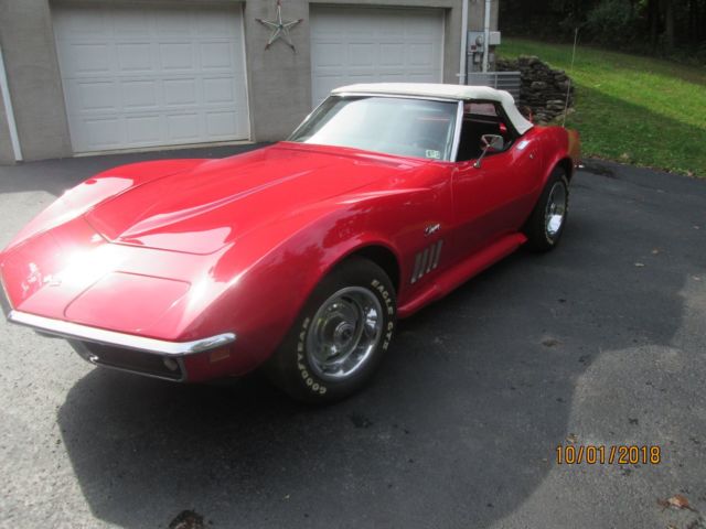 ~1969 corvette stingray convertible ~