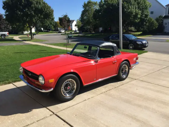 1971 triumph tr-6, completely restored, excellent condition