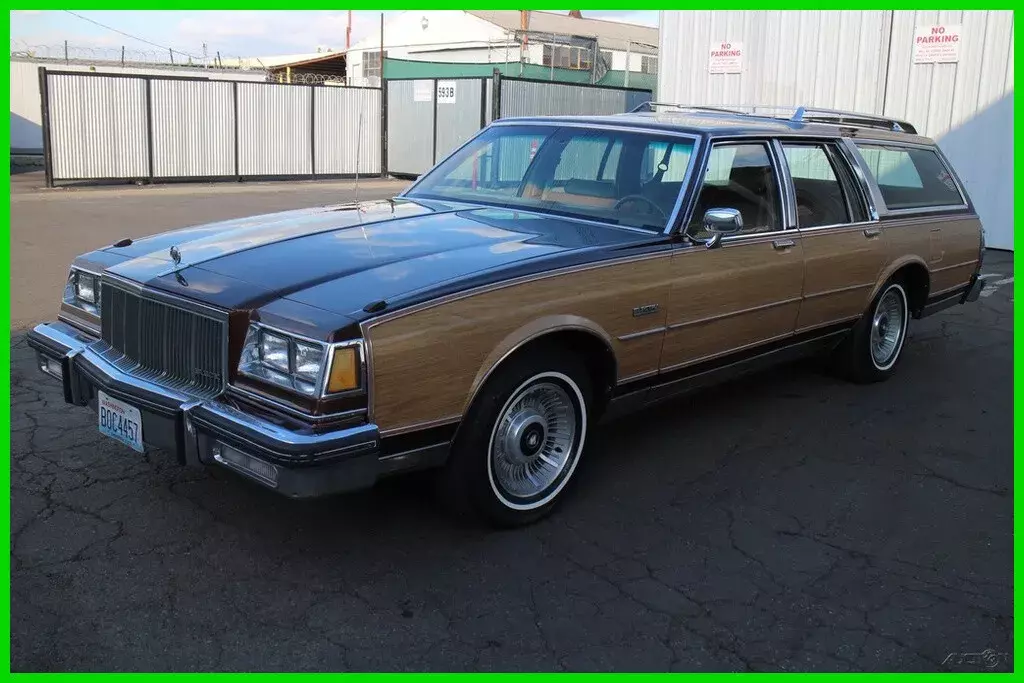 1989 buick electra estate wagon 66k low miles v8 307 5.0l automatic no reserve