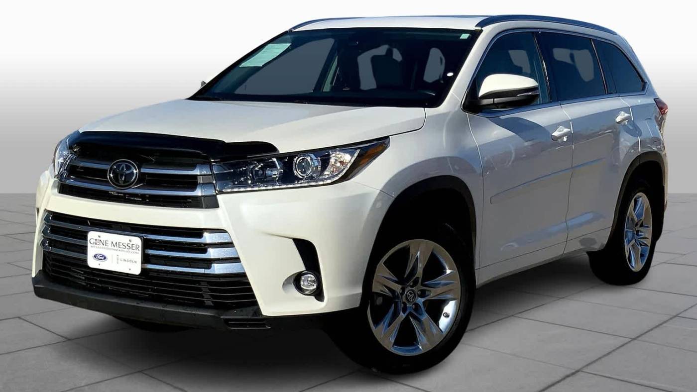 2019 toyota highlander limited