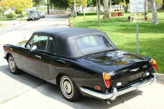 1971 rolls-royce corniche clean title / low 43k miles 46,129 miles black convert