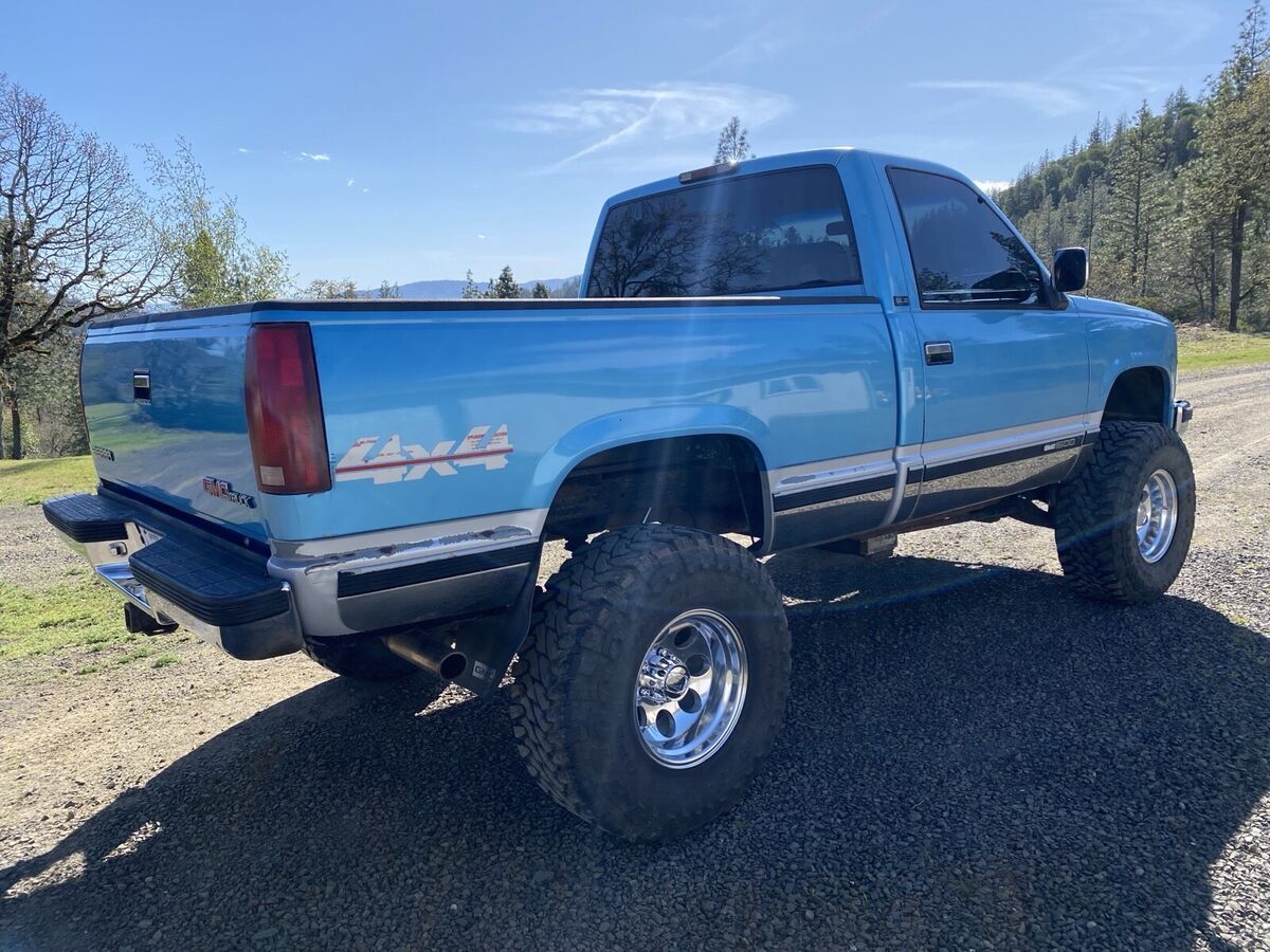 1994 gmc sierra blue sle