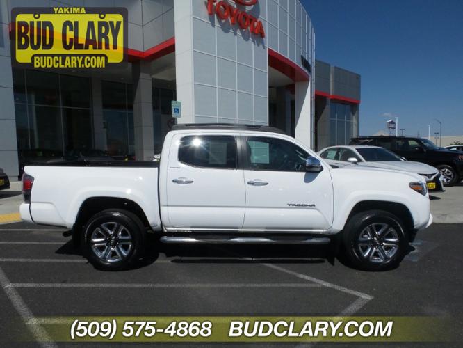 certified 2017 toyota tacoma 4x4 double cab limited union gap, wa 98903 for sale in sumach, washington
