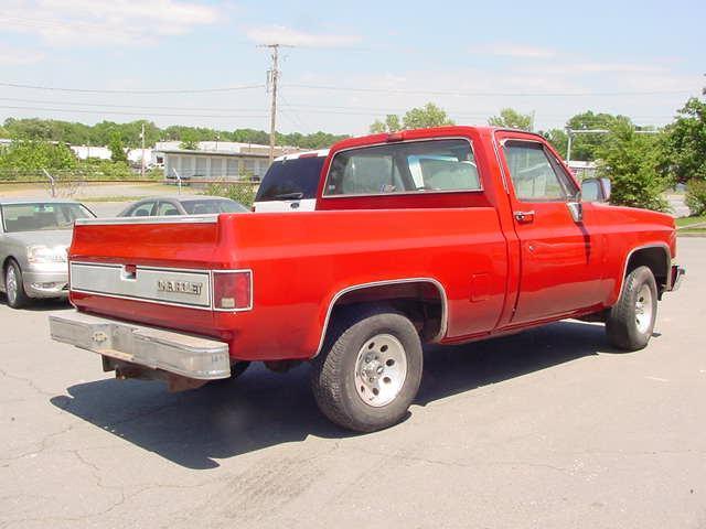 1986 chevrolet silverado short wheelbase 1500 pick up truck v8 automatic