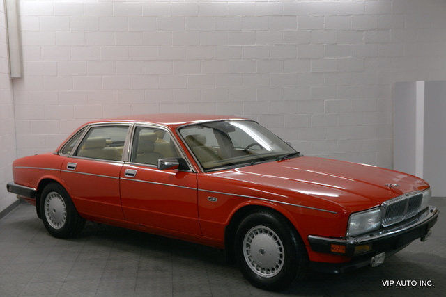 jaguar xj red with 68,764 miles, for sale!