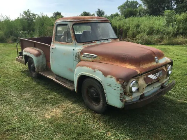 1954 ford f-250 f-100 pickup step side v8 complete truck