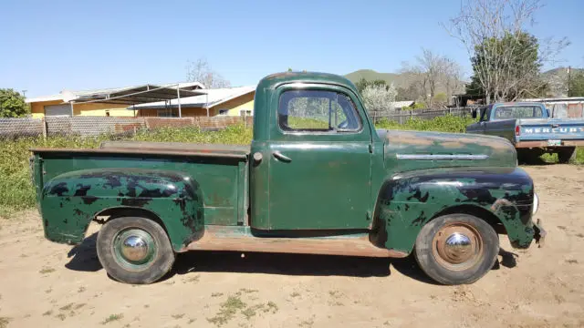1951 ford f1 pickup truck all original barn find stored for 38 years no reserve