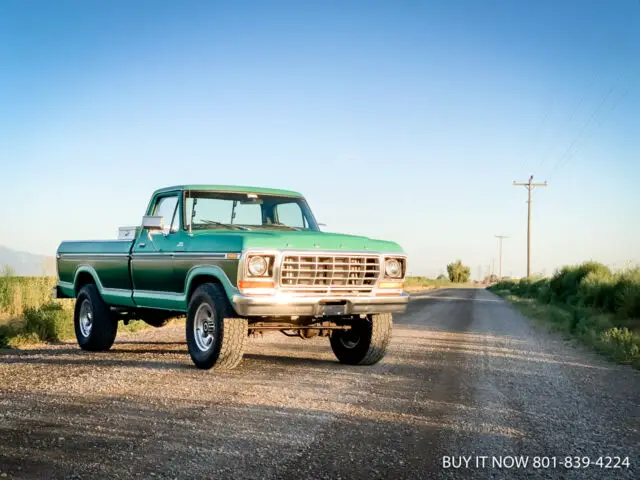 1978 ford f250 custom highboy one owner survivor, strong 400 v8, 4-speed ac optn