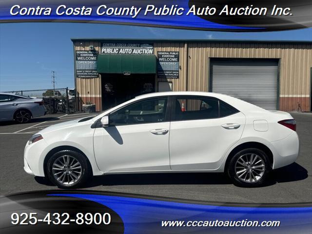2014 toyota corolla le plus