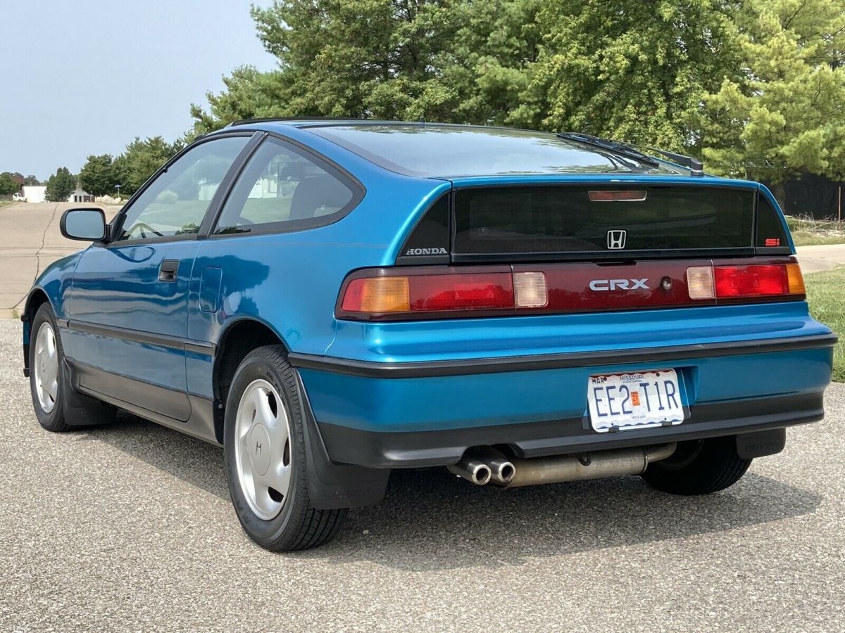 1991 honda crx coupe green fwd manual crx si